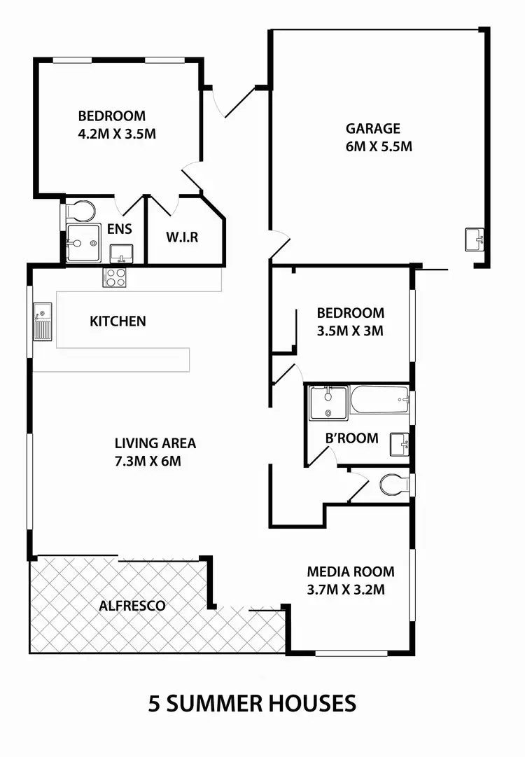 Floorplan of Homely house listing, 5/5 Riverstone Court, Tewantin QLD 4565