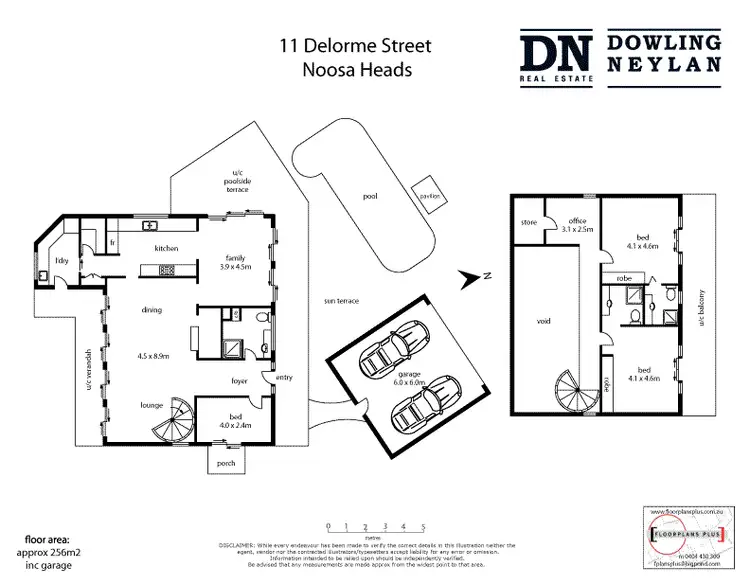Floorplan of Homely house listing, 11 Delorme Street, Noosa Heads QLD 4567