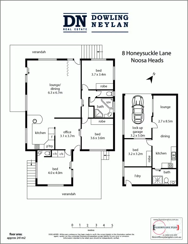 Floorplan of Homely house listing, 8 Honeysuckle Lane, Noosa Heads QLD 4567