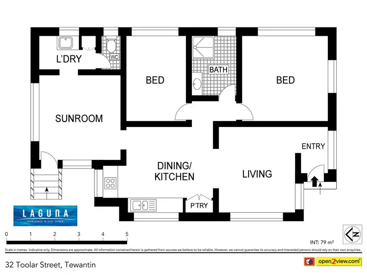 Floorplan of Homely house listing, 32 Toolar Street, Tewantin QLD 4565