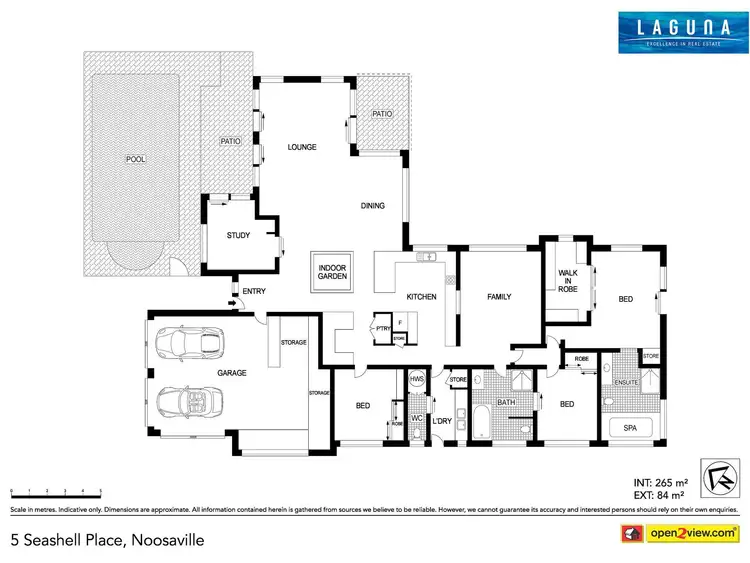 Floorplan of Homely house listing, 5 Seashell Place, Noosaville QLD 4566