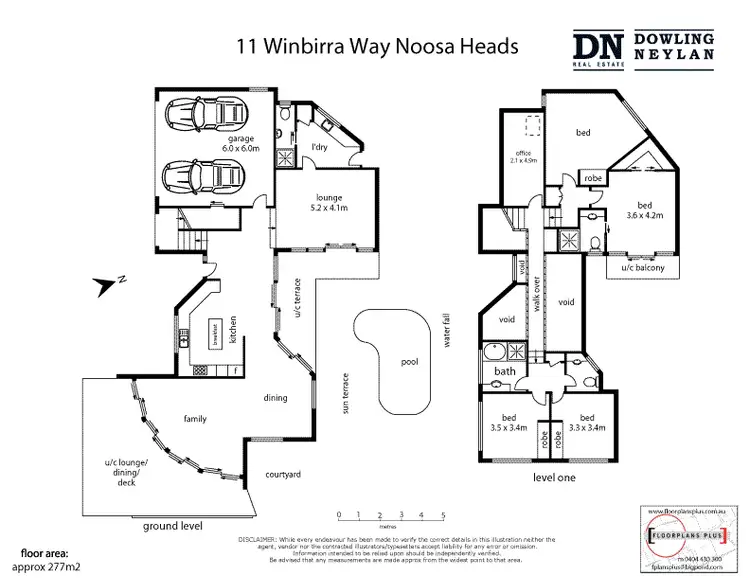 Floorplan of Homely house listing, 11 Winbirra Way, Noosa Heads QLD 4567