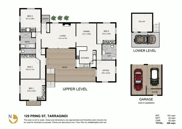 Floorplan of Homely house listing, 129 Pring Street, Tarragindi QLD 4121