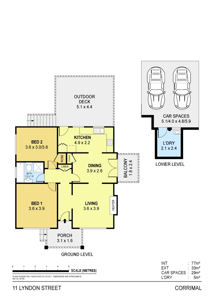 Floorplan of Homely house listing, 11 Lyndon Street, Corrimal NSW 2518