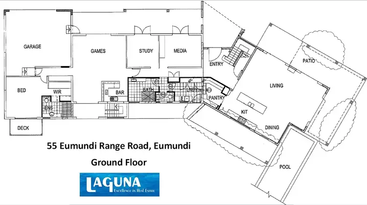 Floorplan of Homely house listing, 55 Eumundi Range Road, Eumundi QLD 4562