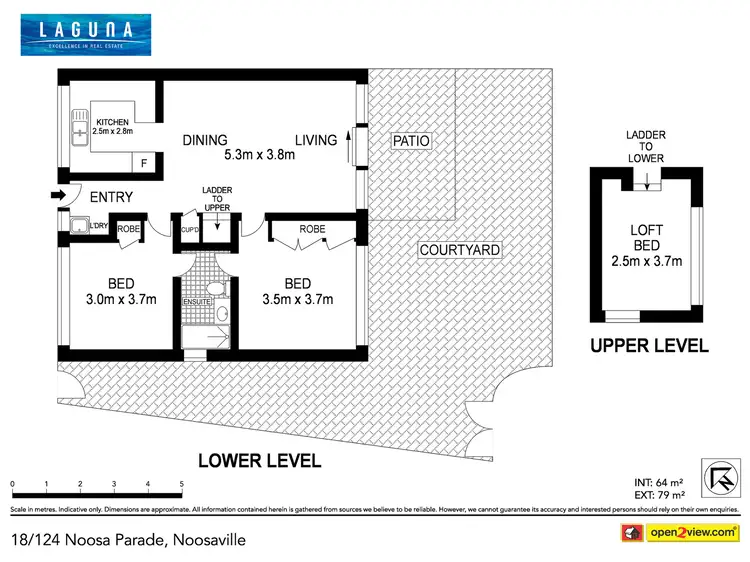 Floorplan of Homely unit listing, 18/124 Noosa Parade, Noosaville QLD 4566