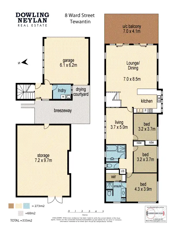 Floorplan of Homely house listing, 8 Ward Street, Tewantin QLD 4565