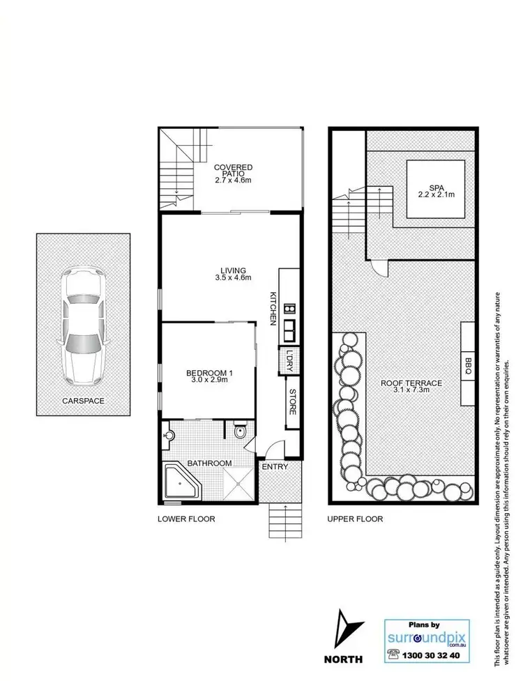 Floorplan of Homely apartment listing, 119/'Noosa Blue' 16 Noosa Drive, Noosa Heads QLD 4567