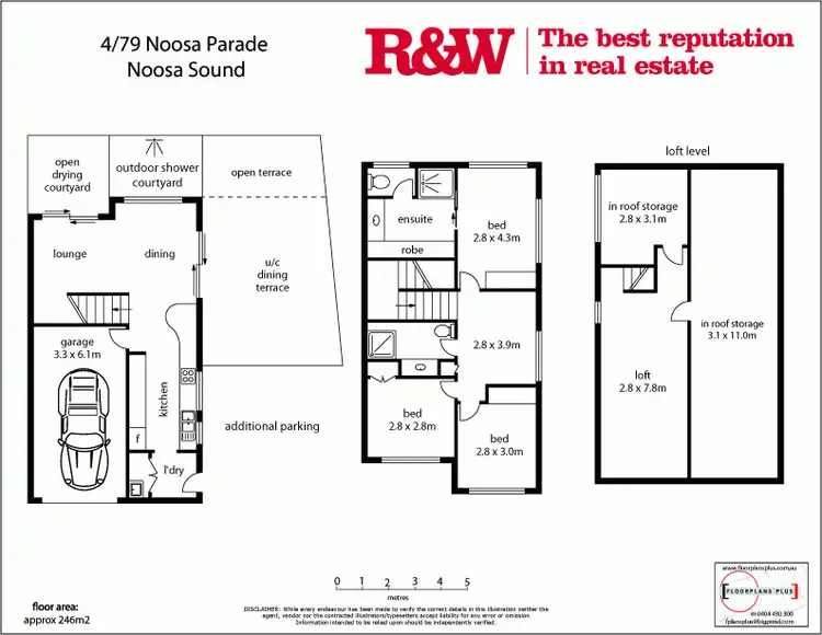 Floorplan of Homely townhouse listing, 4/79 Noosa Parade, Noosa Heads QLD 4567