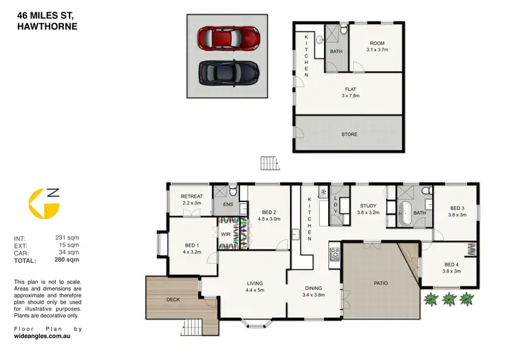 Floorplan of Homely house listing, 46 miles street, Hawthorne QLD 4171