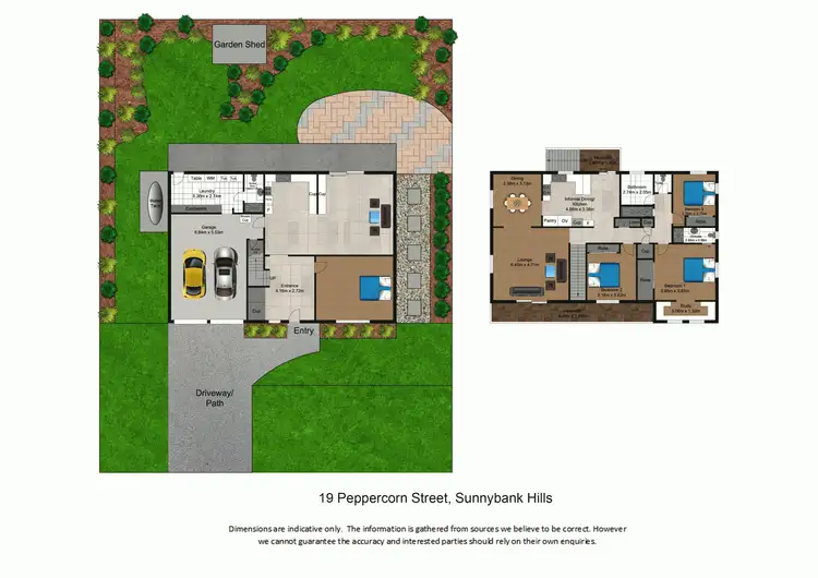 Floorplan of Homely house listing, 19 Peppercorn Street, Sunnybank Hills QLD 4109