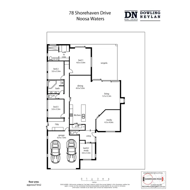 Floorplan of Homely house listing, 78 Shorehaven Drive, Noosa Waters QLD 4566
