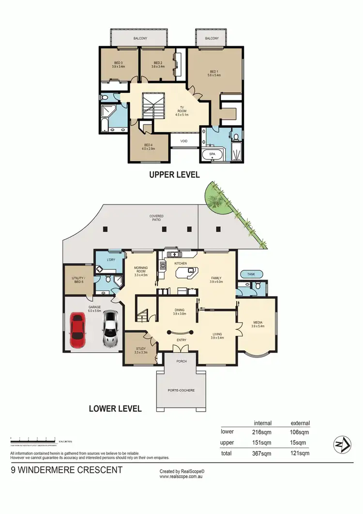 Floorplan of Homely house listing, 9 Windermere Crescent, Carindale QLD 4152