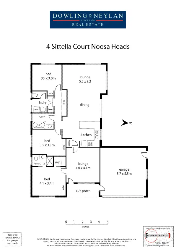 Floorplan of Homely house listing, 4 Sittella Court, Noosa Heads QLD 4567