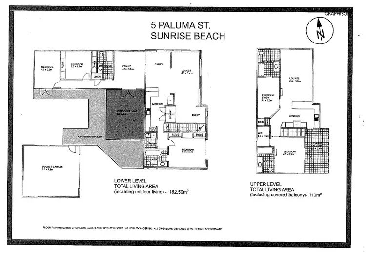 Floorplan of Homely house listing, 5 Paluma Street, Sunrise Beach QLD 4567