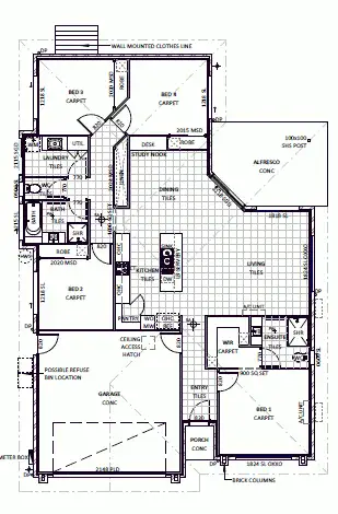 Floorplan of Homely house listing, 35 Tuna Way, Tin Can Bay QLD 4580