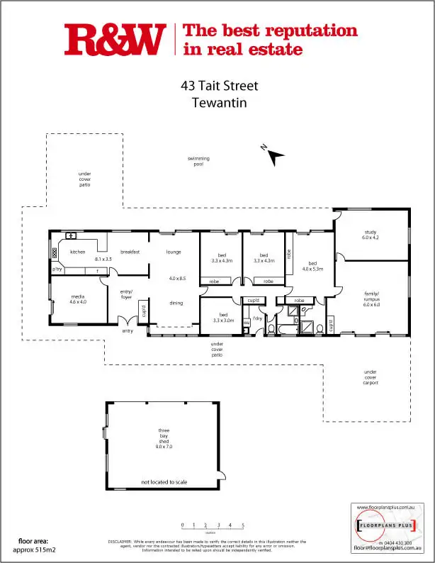 Floorplan of Homely house listing, 43 Tait Street, Tewantin QLD 4565