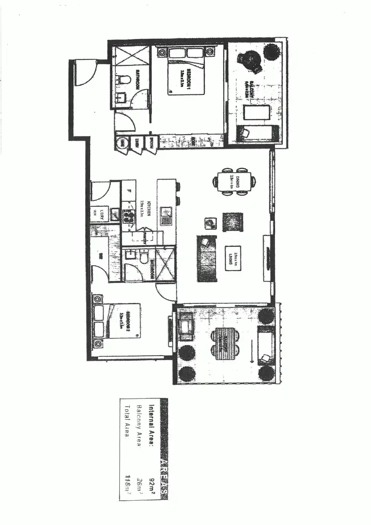 Floorplan of Homely unit listing, 103/441 Hawthorne Road, Bulimba QLD 4171