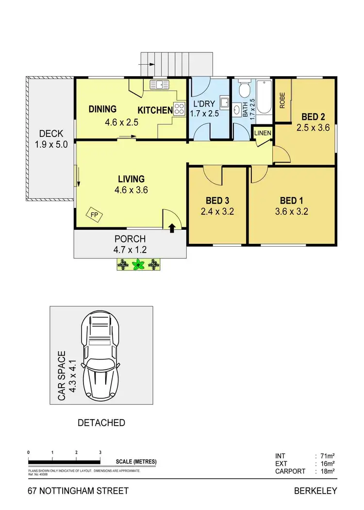 Floorplan of Homely house listing, 67 Nottingham Street, Berkeley NSW 2506