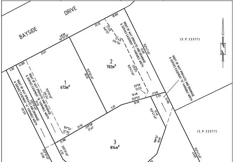 Floorplan of Homely land listing, 14 Bayside Drive, Lauderdale TAS 7021