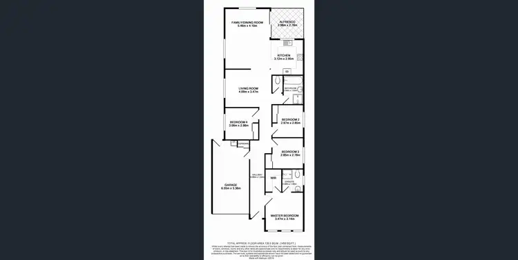 Floorplan of Homely house listing, 182a Russell Street, Cleveland QLD 4163