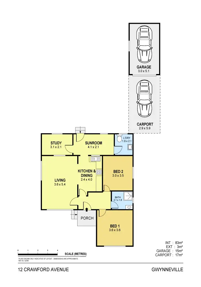 Floorplan of Homely house listing, 12 Crawford Avenue, Gwynneville NSW 2500