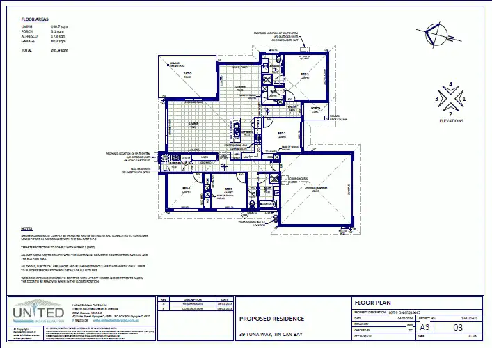 Floorplan of Homely house listing, 39 Tuna Way, Tin Can Bay QLD 4580