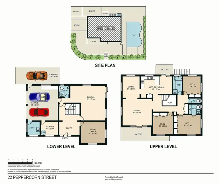 Floorplan of Homely house listing, 22 Peppercorn Street, Sunnybank Hills QLD 4109