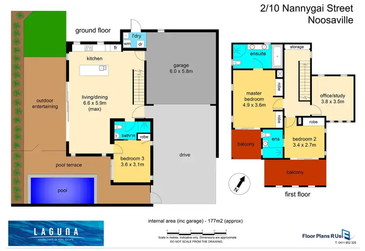 Floorplan of Homely house listing, 2/10 Nannygai Street, Noosaville QLD 4566