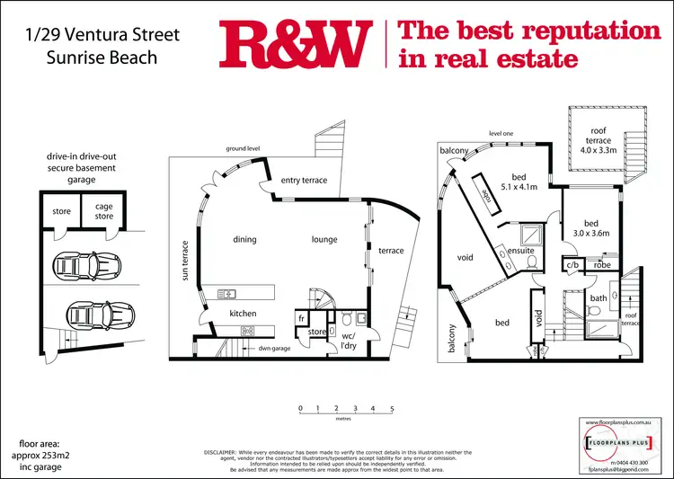 Floorplan of Homely apartment listing, 1/29 Ventura Street, Sunrise Beach QLD 4567