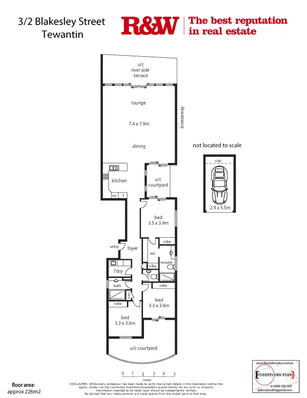 Floorplan of Homely apartment listing, 3/Noosa River Quays 2 Blakesley St, Tewantin QLD 4565