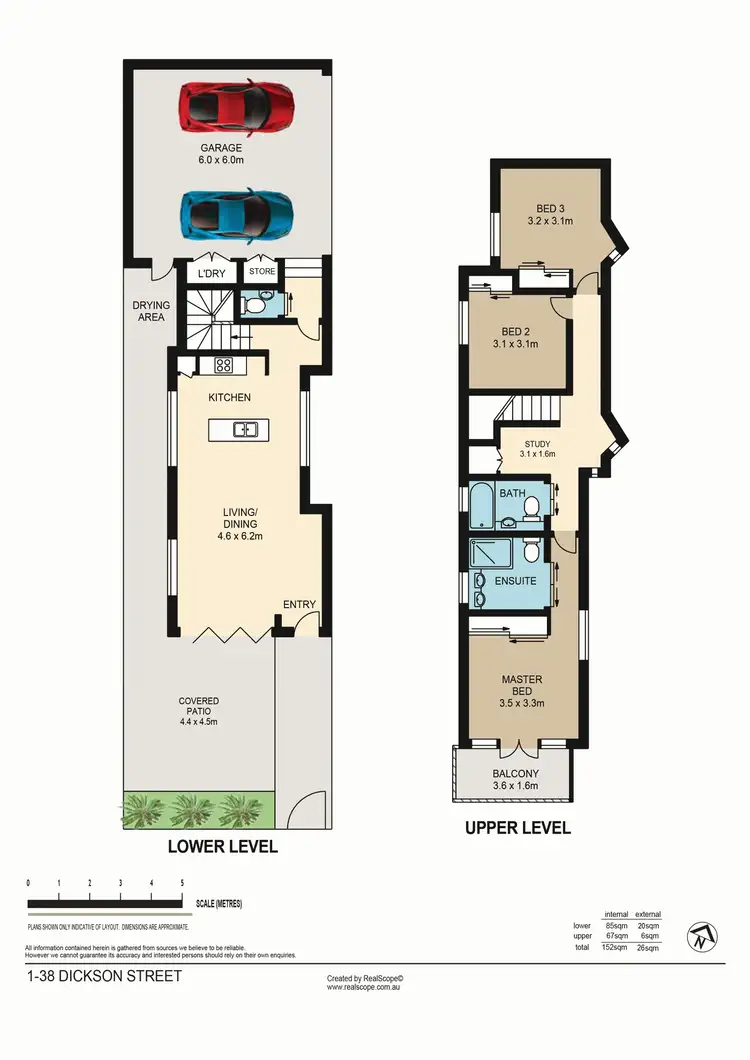 Floorplan of Homely townhouse listing, 1/38 Dickson Street, Morningside QLD 4170