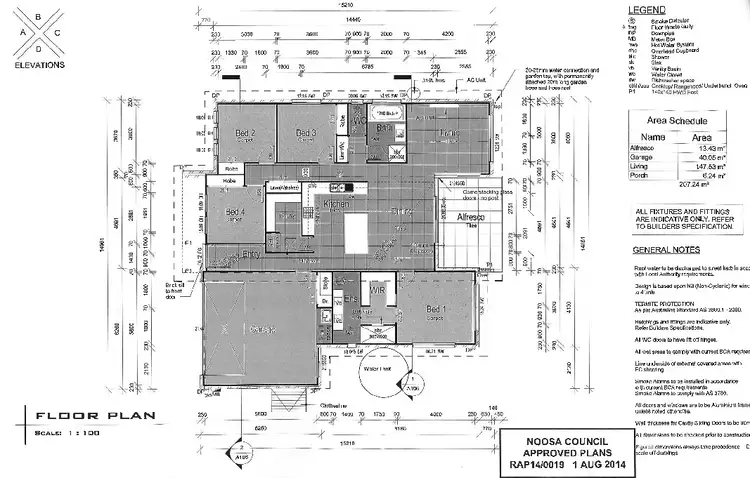 Floorplan of Homely house listing, 17 Azolla Circuit, Noosaville QLD 4566