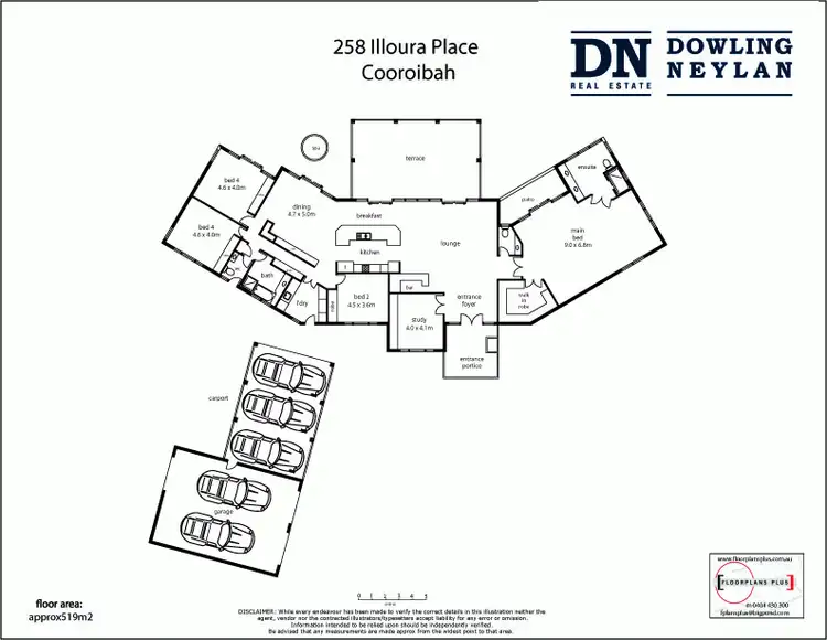 Floorplan of Homely house listing, 258 Illoura Place, Cooroibah QLD 4565