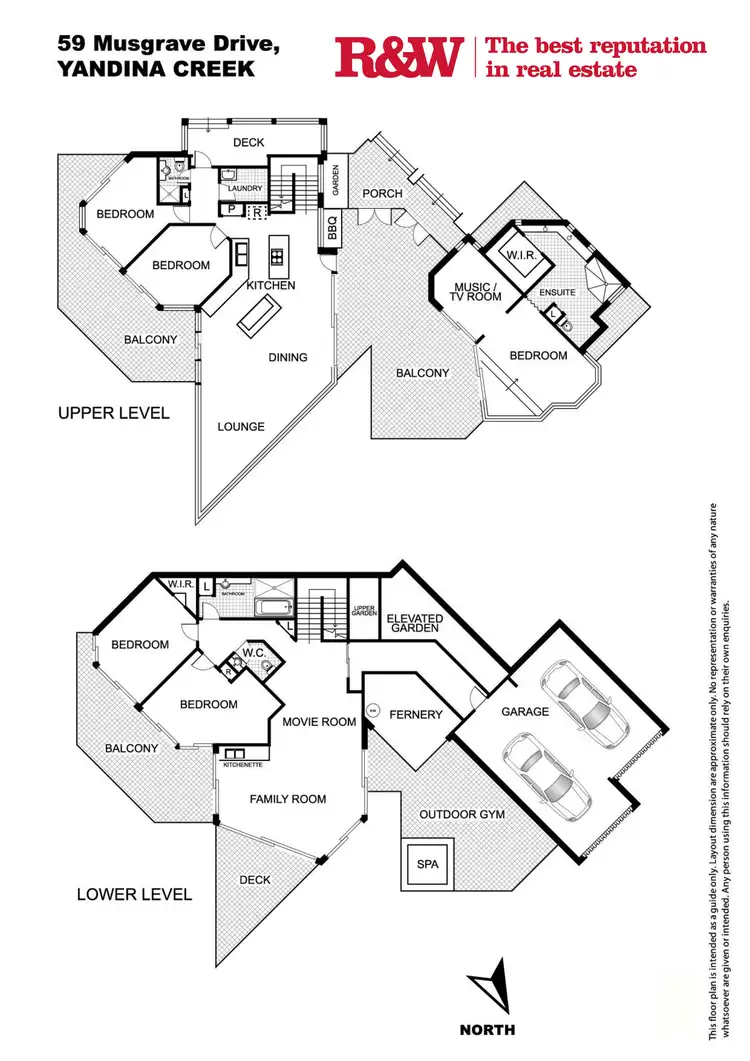 Floorplan of Homely house listing, 59 Musgrave Drive, Yandina Creek QLD 4561