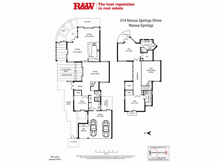 Floorplan of Homely villa listing, 314/61 Noosa Springs Drive, Noosa Springs QLD 4567