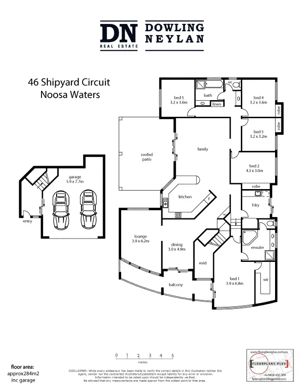 Floorplan of Homely house listing, 46 Shipyard Circuit, Noosa Waters QLD 4566