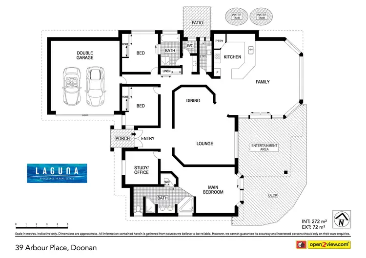 Floorplan of Homely house listing, 39 Arbour Place, Doonan QLD 4562