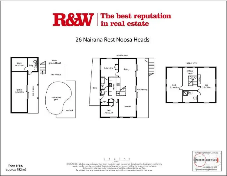 Floorplan of Homely house listing, 26 Nairana Rest, Noosa Heads QLD 4567