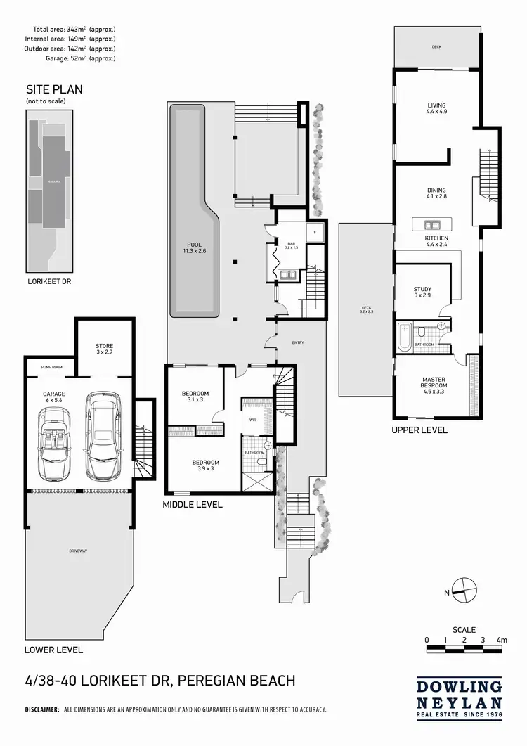 Floorplan of Homely apartment listing, 4/38-40 Lorikeet Drive, Peregian Beach QLD 4573