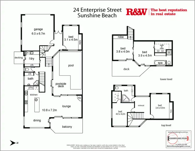 Floorplan of Homely house listing, 24 Enterprise Street, Sunshine Beach QLD 4567