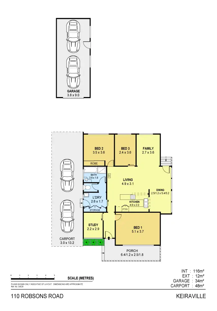 Floorplan of Homely house listing, 110 Robsons Road, Keiraville NSW 2500