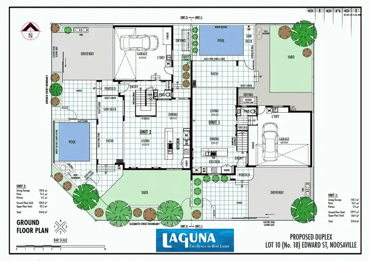 Floorplan of Homely house listing, 1/18 Edward Street, Noosaville QLD 4566