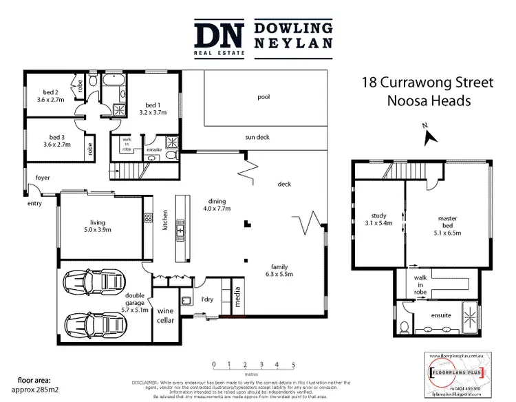 Floorplan of Homely house listing, 18 Currawong Street, Noosa Heads QLD 4567