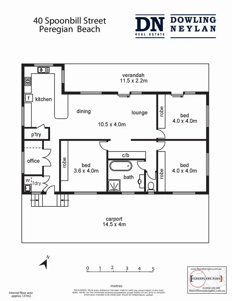 Floorplan of Homely house listing, 40 Spoonbill Street, Peregian Beach QLD 4573