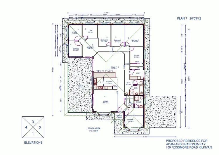 Floorplan of Homely house listing, 109 Rossmore Road, Kilkivan QLD 4600