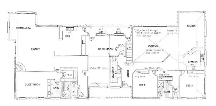 Floorplan of Homely house listing, 28 Crows Ash Lane, Black Mountain QLD 4563