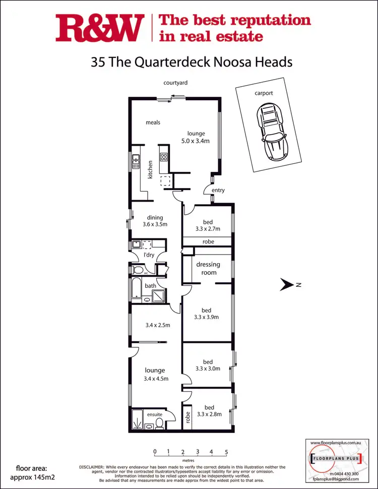 Floorplan of Homely house listing, 35 The Quarterdeck, Noosa Heads QLD 4567