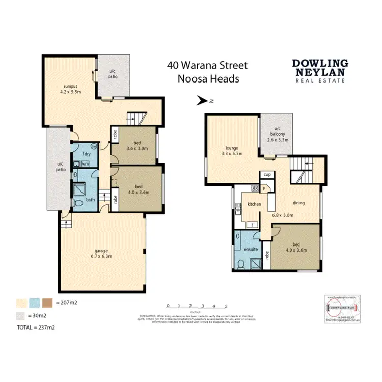 Floorplan of Homely house listing, 40 Warana Street, Noosa Heads QLD 4567