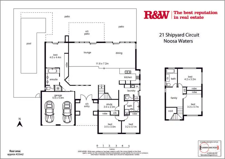 Floorplan of Homely house listing, 21 Shipyard Circuit, Noosa Waters QLD 4566